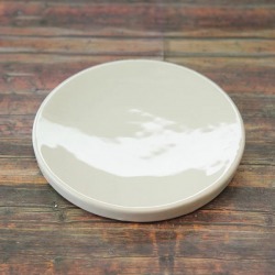 陶器鉢（化粧鉢）：もえ白S（園芸ネットプラス）