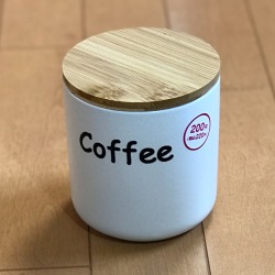 ダイソーのコーヒー粉用の保存容器